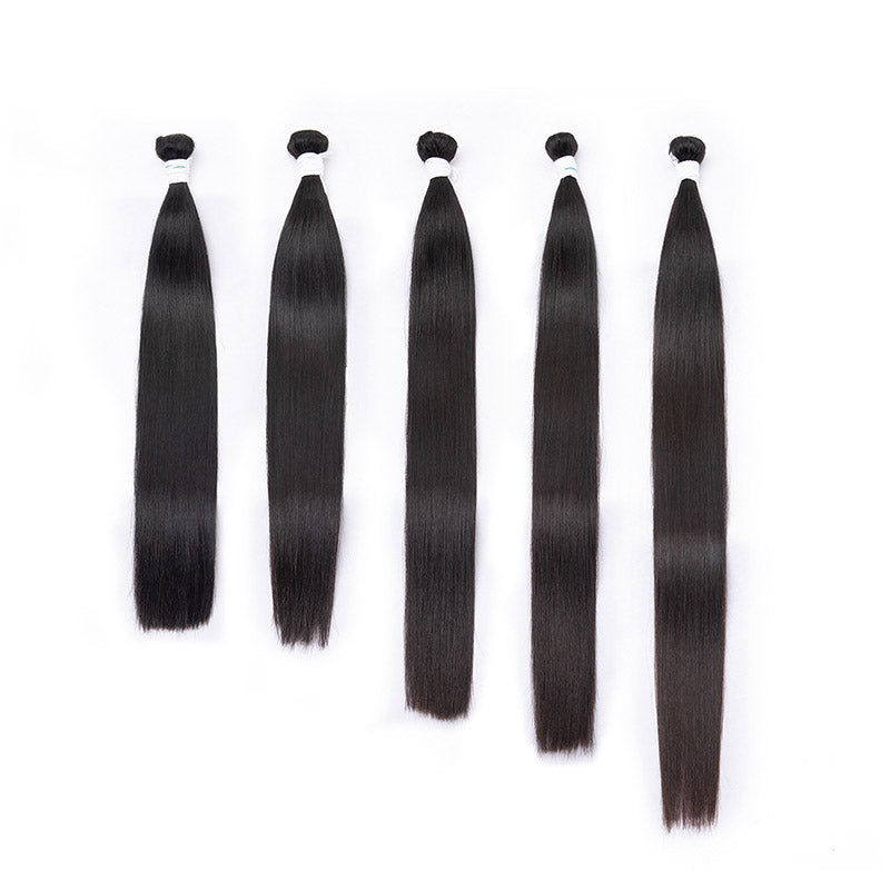 KNGDM Beauty RAW Brazilian Straight Bundles